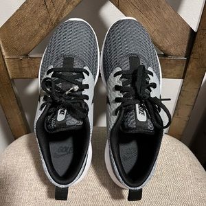 Nike Gray and Black Women's Sneakers